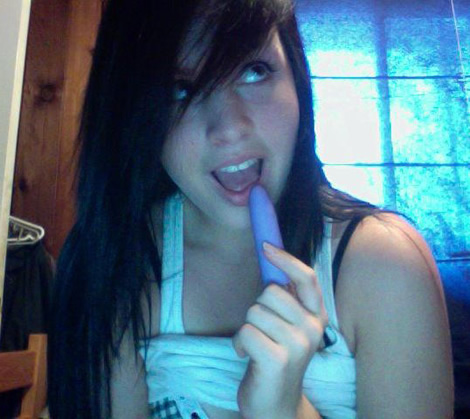 Vecinita muy zorra por webcam