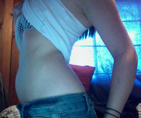 Vecinita muy zorra por webcam