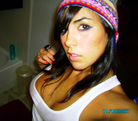 Mis tetas y yo en el chat webcam