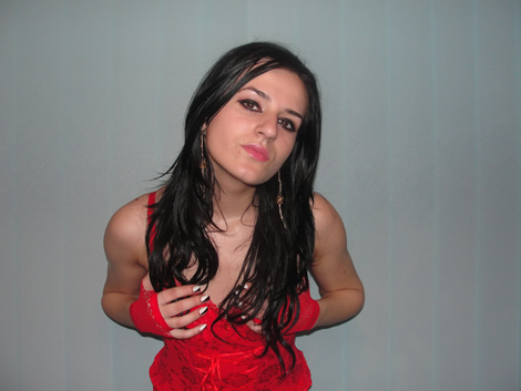 Una jovencita deliciosa en el chat cibersexo