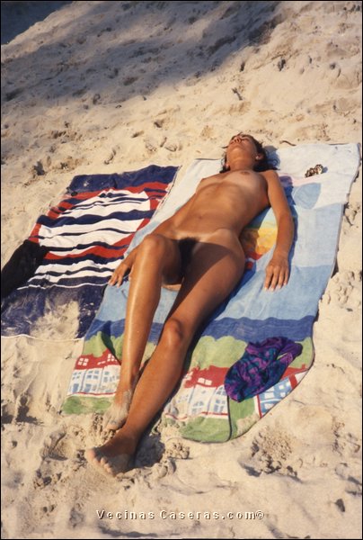 Tatiana en la playa
